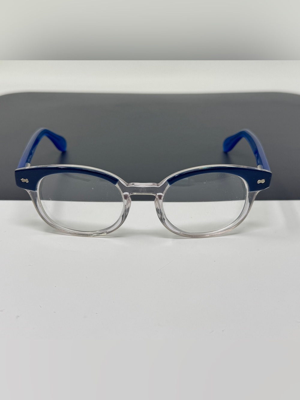 Rough Justice Eyeglasses Frames Miss Sassy 49[]21 140 blue clear